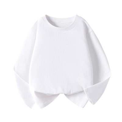 纯棉长袖T恤女童春秋款中大男童