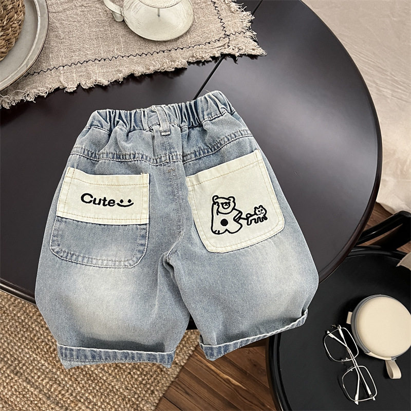 2026短裤夏装儿童牛仔裤子男童韩版百搭五分裤宝宝薄款夏季新款潮