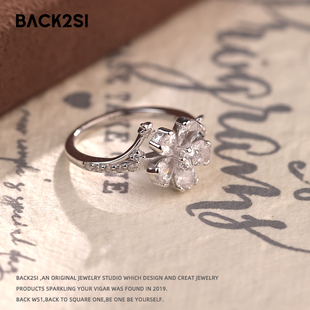 【Back2s1原作高定】925纯银沈星回同款婚戒cos定制闭口戒指礼物