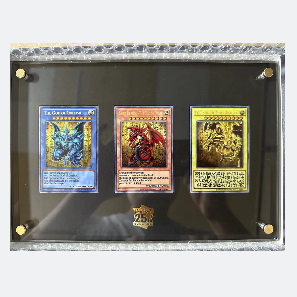 游戏王三幻神限量1000正版套装