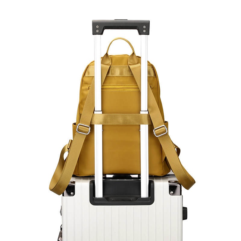 LIGHTWEIGHT OXFORD CLOTH BACKPACK WOMENS 2024 NEW FASHION VERSATILE CASUAL LARGE CAPACITY TRAVEL CANVAS SMALL BACKPACK BAG