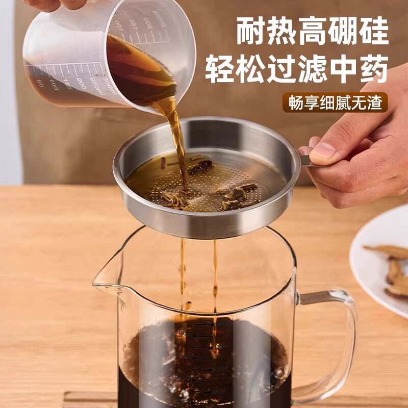 过滤油渣壶沥耐高温玻璃图片