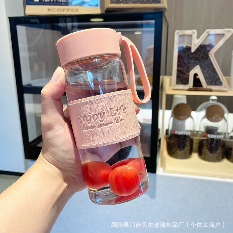 玻璃杯女高颜值迷你便携