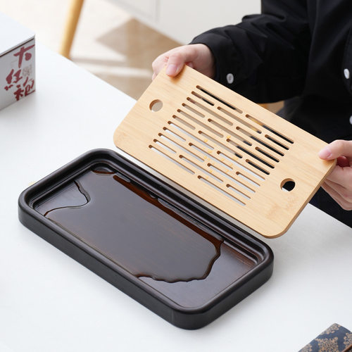 茶盘家用泡竹制托盘办公