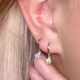 超闪仿锆石耳环2026新款 精致轻奢高级感耳扣小众独特气质耳圈 爆款