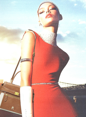 FROM ARACHNID小众设计师【送给妈妈best的礼物】皮革帆布手提包