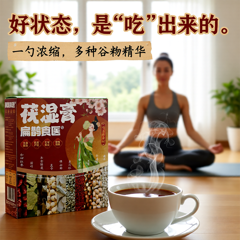 扁鹊食医伏湿膏茯湿膏茯苓膏薏仁膏非调理湿气重调理传统食补正品,传统滋补营养品,养生膏,淘宝优惠券,粉丝福利购,淘宝优惠卷