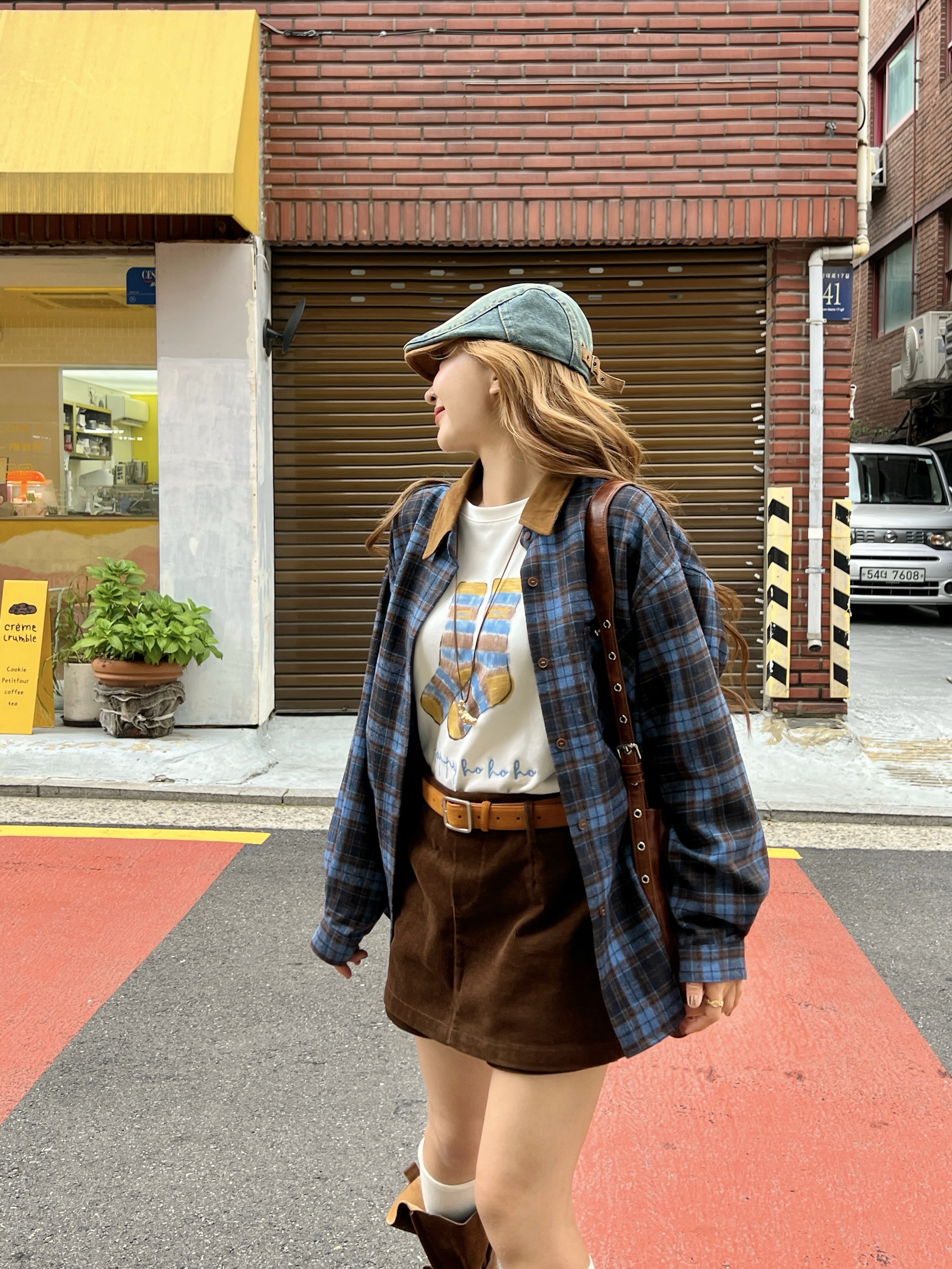 林诗琦NICKIDAILY趣味刺绣长袖衫