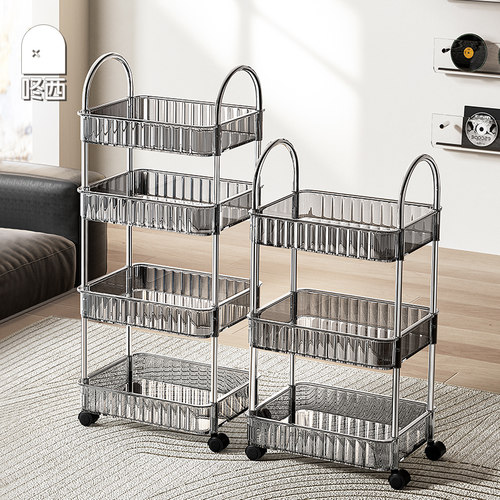 小推车置物架零食化妆品收纳架