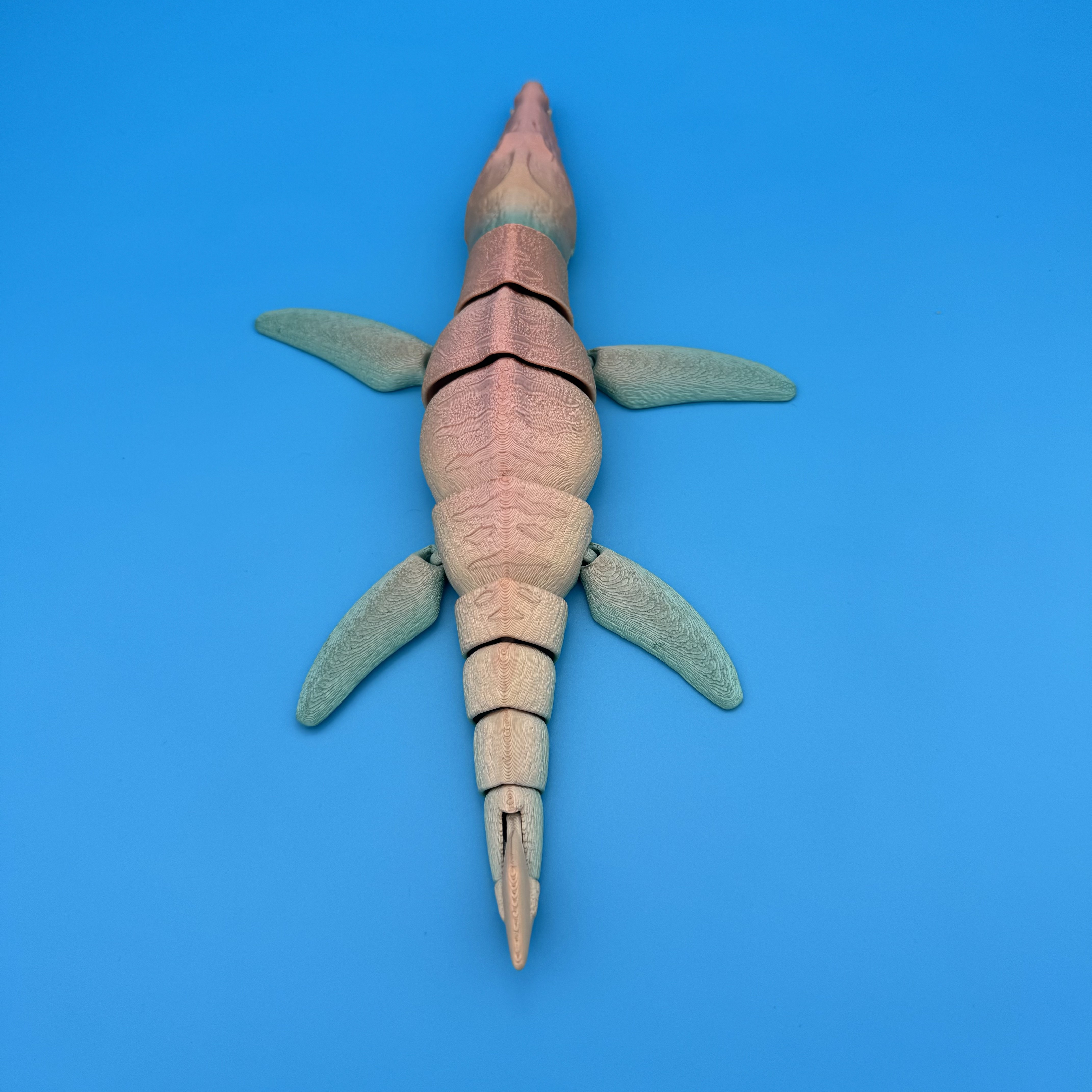 手办可动礼物滑齿龙儿童玩具3d