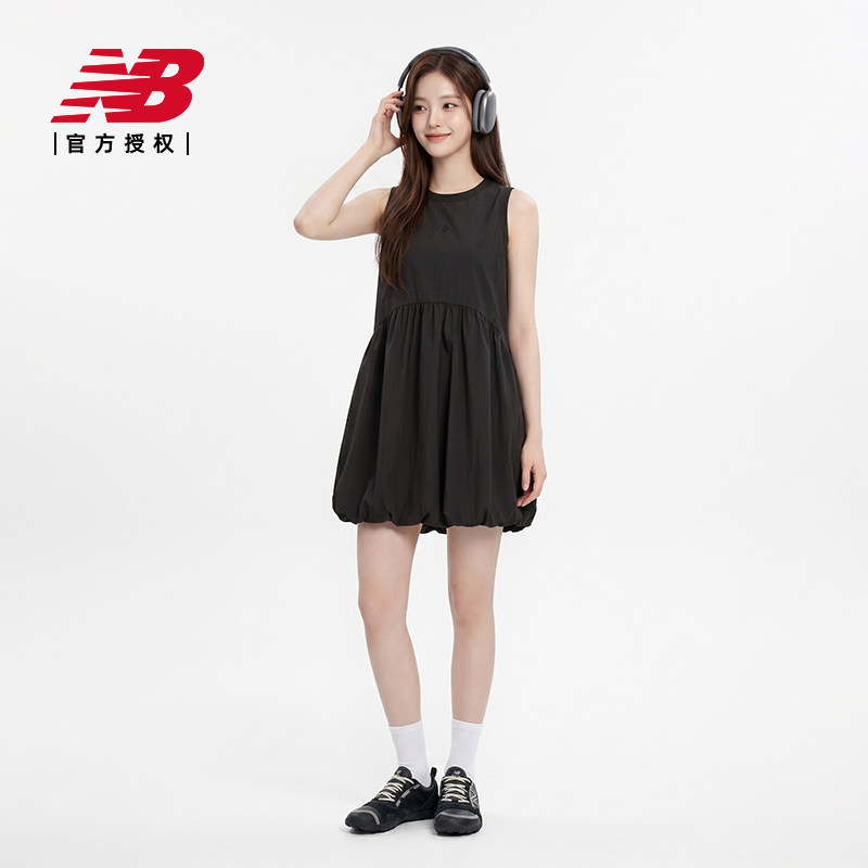 NewBalance NB官方26新款女简约时尚休闲百搭圆领连衣裙WD6190TE图片