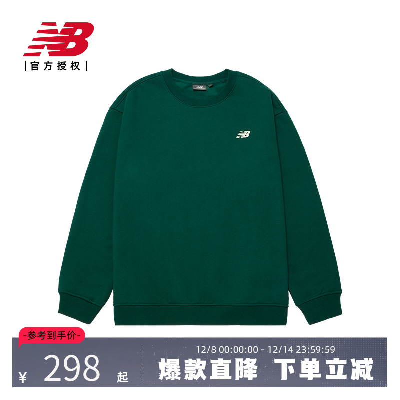 NewBalance男圆领套头卫衣