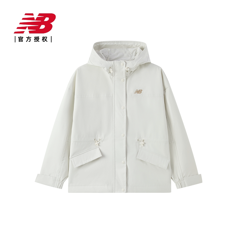 NB官方女款简约休闲百搭梭织外套