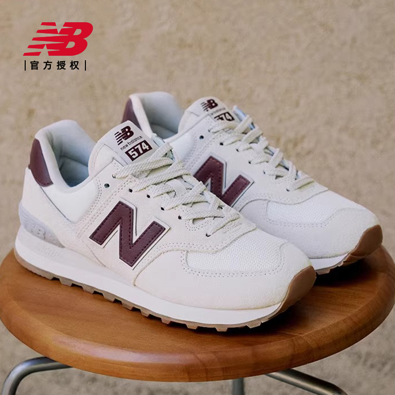 NB官方正品经典冬季复古运动休闲女慢跑鞋WL574RCF