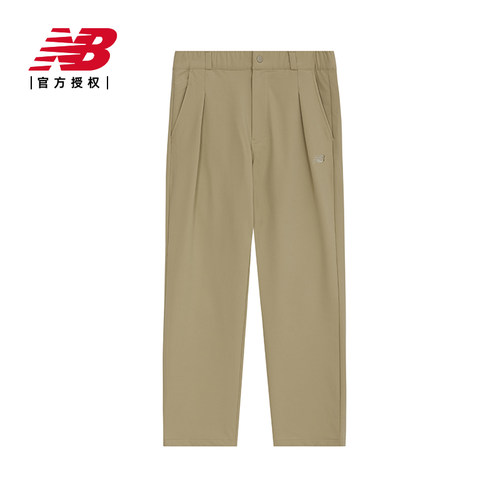 New Balance NB官方男款秋冬百搭运动休闲梭织长裤NTE41281