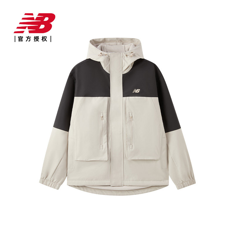 New Balance NB官方防泼水派克夹克外套AMJ51322