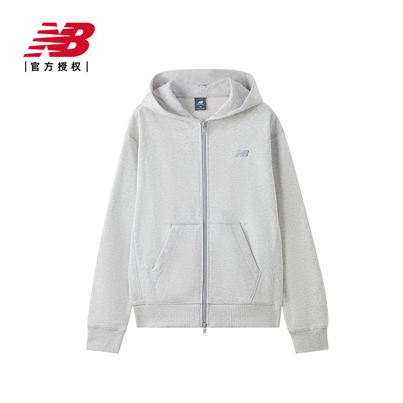 New Balance NB官方男秋季运动休闲卫衣外套MJ53506
