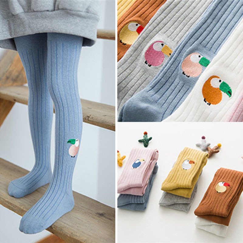 儿童女宝宝2女童1加厚4打底裤5秋冬7连裤袜8长裤个月3岁半加绒9