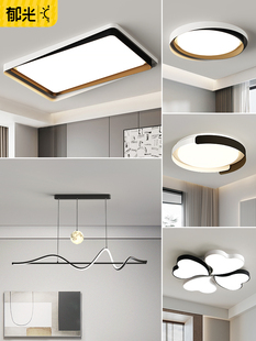 意大利极简主义客厅吸顶灯全光谱护眼大厅主灯现代简单斯堪 纳维