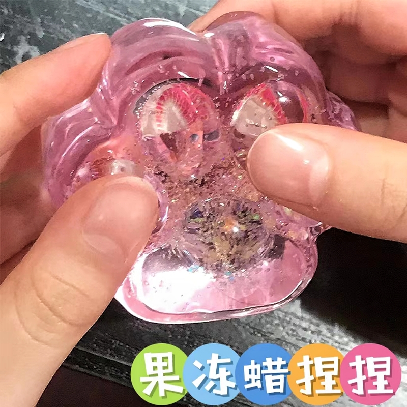 火漆果冻蜡捏捏乐套装