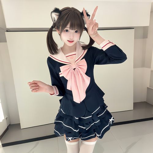 【新品长袖】妙也可原创水手服jk