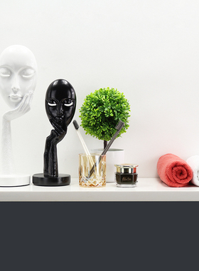 样板房洗手间摆件北欧风格浴室