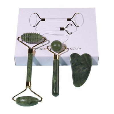 Face Massager Roller Gua sha Jade Store Scraper Roller massa