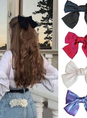2023 New Arrival Big Bows Elastic Hair Bands Women Girls Hea