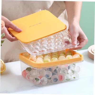 Round Rhombus Ice Mould Ice Cube Tray Cube Maker PP Whisky