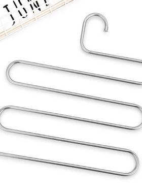 Stainless Steel 5 Layers Clothes Hangers Home Multi-Function