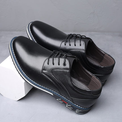 Men Brogue Business Formal Shoes Wedding Party Shoes大尺码男