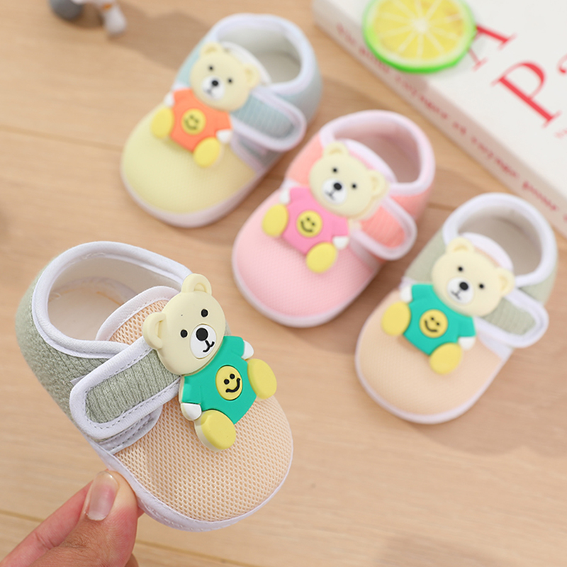 春秋1岁宝宝学步鞋防滑软底婴儿鞋不掉6个月男女新生儿鞋子9个月