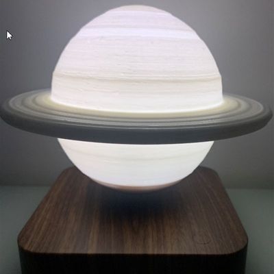 磁悬浮月球灯3D打印月亮床头灯礼物卧室灯桌面摆件创意悬浮星球