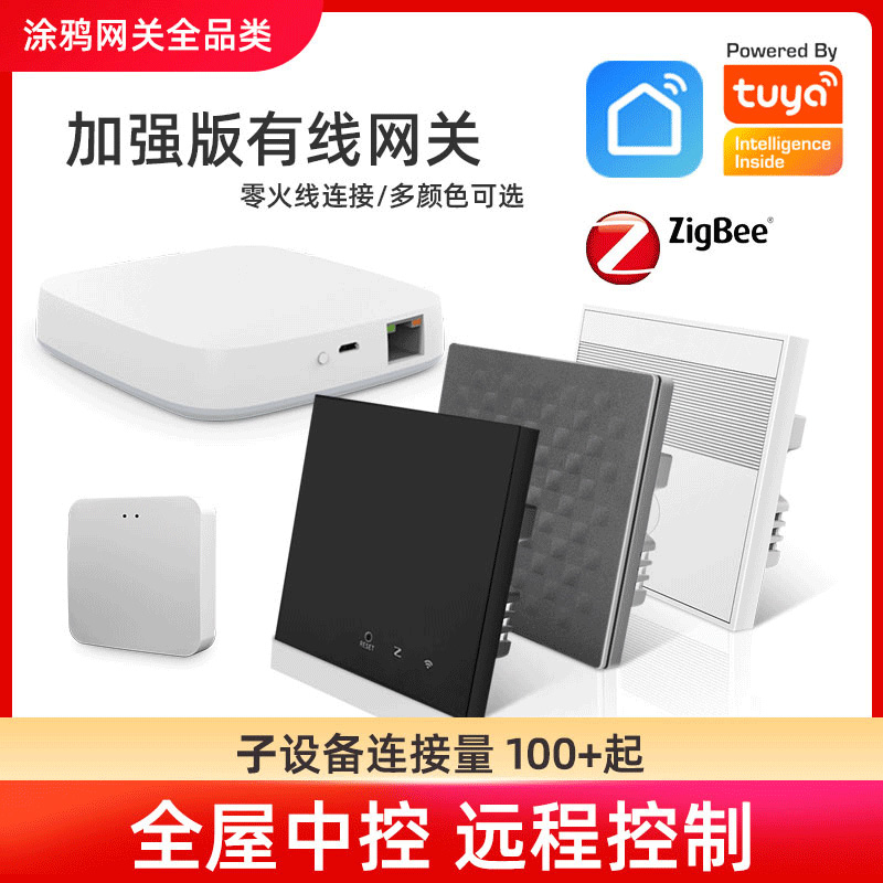 涂鸦有线墙壁网关控制中心全屋