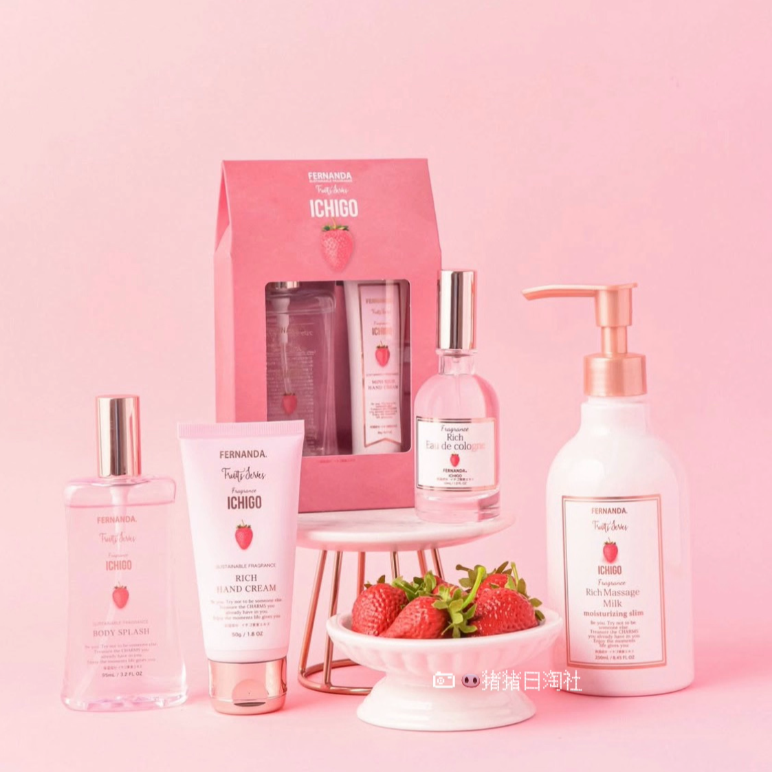 fernanda冬季限定草莓香氛护手霜