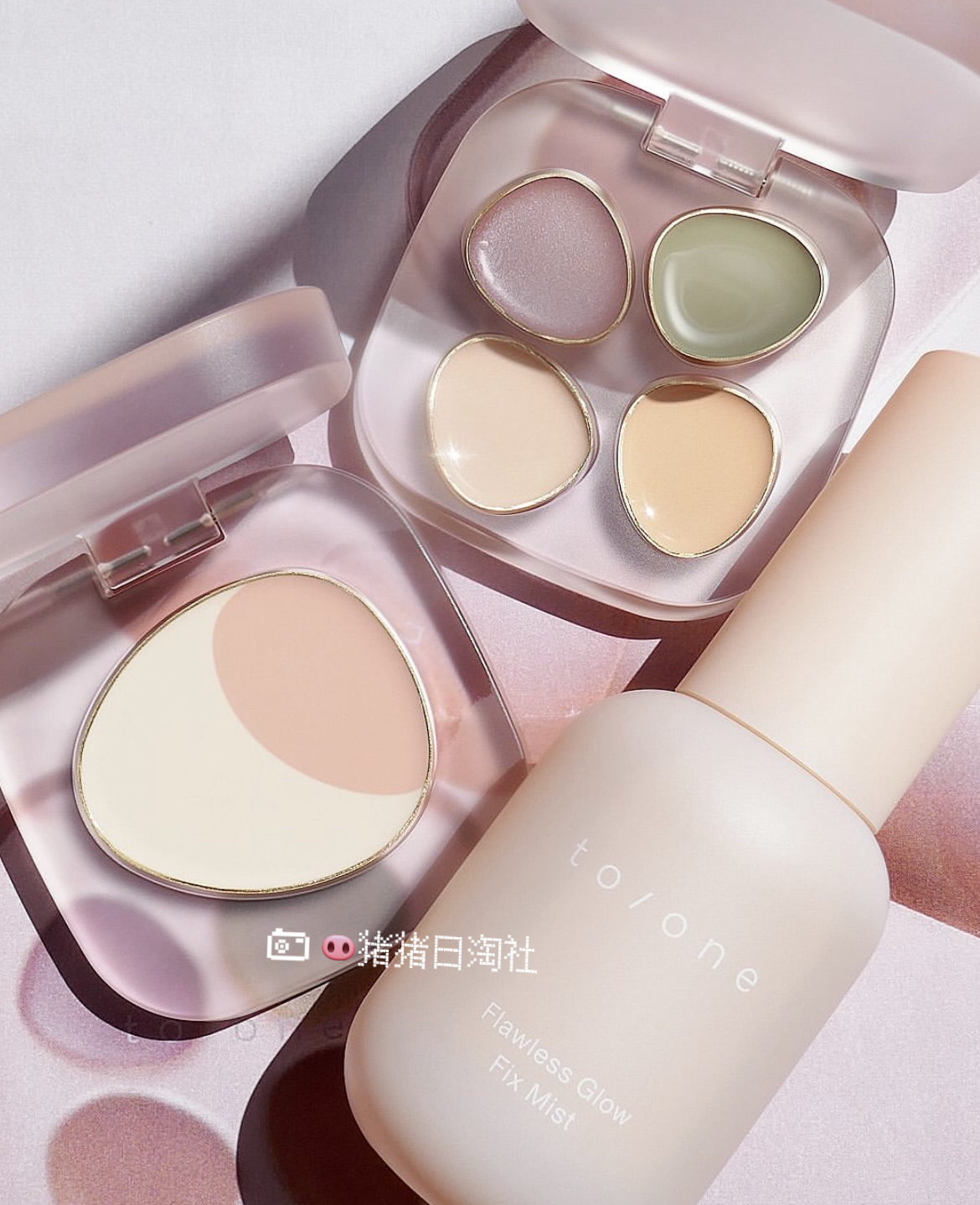 日本to/one四色遮瑕膏定妆喷雾