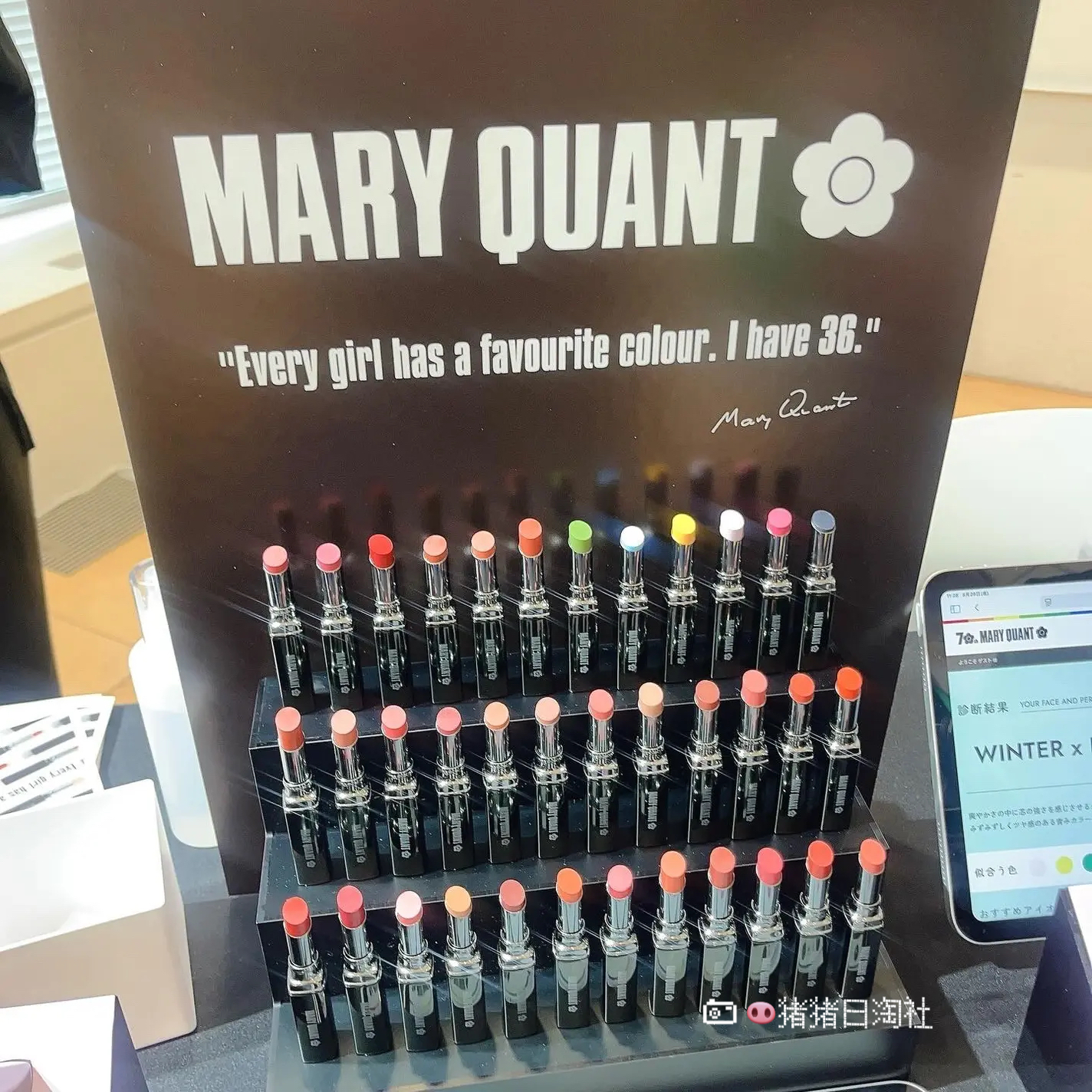 日本MARYQUANT玛丽官唇膏口红