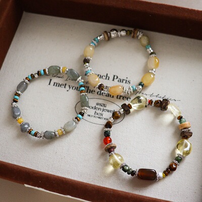 Oddity原创设计天然石手链女小众设计感高级轻奢精致手串