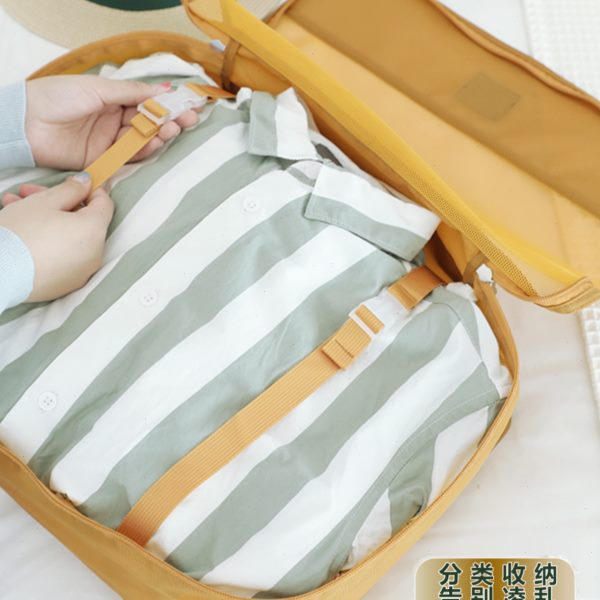 防水便携旅行网眼衣物收纳包行李箱整理旅游分装换洗包袋七件套