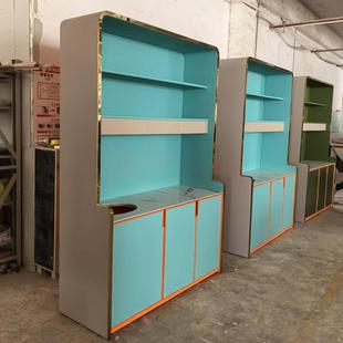 酒吧KTV操作柜点歌机柜装饰柜通道包厢洗手台盆一体功能展柜定制