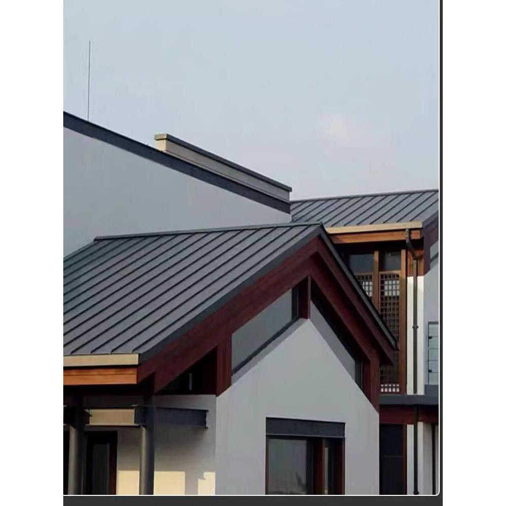 铝合金长城板大板双层隔热铝瓦填充聚氨酯阳光房楼顶遮阳棚隔热板