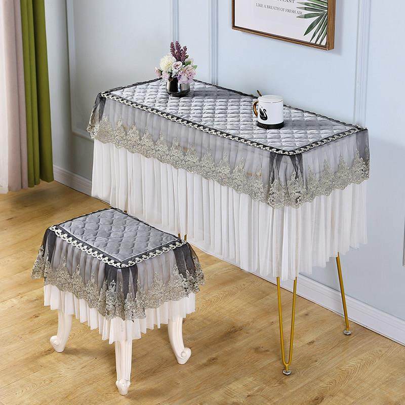 欧式梳妆台桌布布艺化妆台罩套布桌垫美甲电视柜桌布桌旗防尘盖巾,居家布艺,桌布,淘宝优惠券,粉丝福利购,淘宝优惠卷