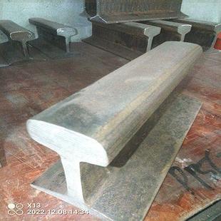 轨道钢铁轨火车轨道钢废旧铁轨切割摆件铁砧子铁墩铁匠敲打砧钢砧