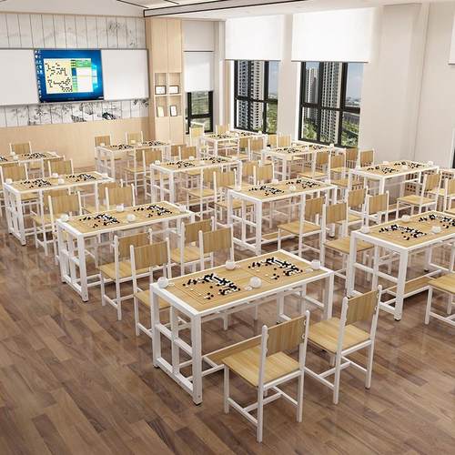 中小学生围棋专用桌象棋桌五子棋桌培训桌国际象棋书法桌桌椅组合