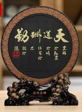 桌面工艺品创意商务办公室摆件书房客厅家居摆设书柜书架装饰品小