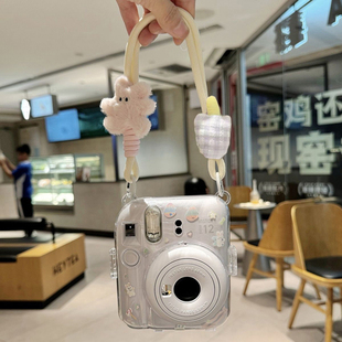 拍立得保护套富士mini12保护壳透明壳水晶壳富士迷你12相机保护壳