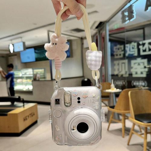 拍立得保护套富士mini12保护壳透明壳水晶壳富士迷你12相机保护壳