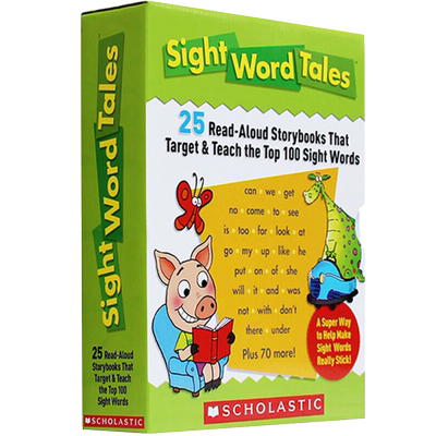 英文原版常见高频词儿童绘本