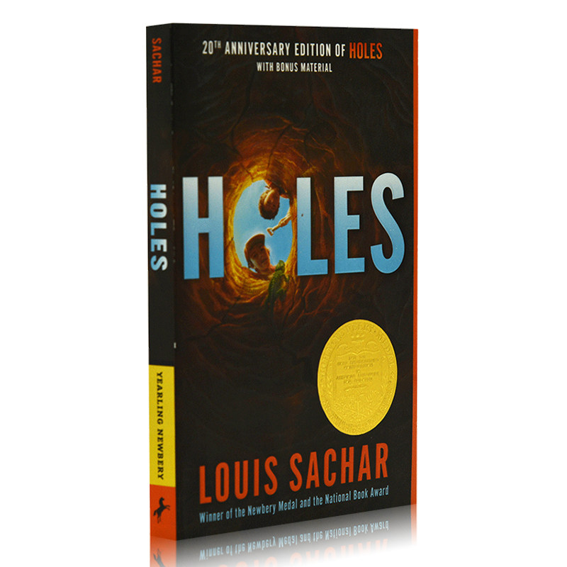 现货进口英文原版图书别有洞天 Holes路易斯·萨奇尔作品 Louis Sachar纽伯瑞金奖少年儿童小说青少年课外阅读书籍 11-14岁_虎窝淘