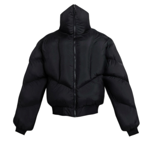 DRKK 先锋高领解构铠甲炮弹棉服定制十字星高端拉链百搭防寒外套